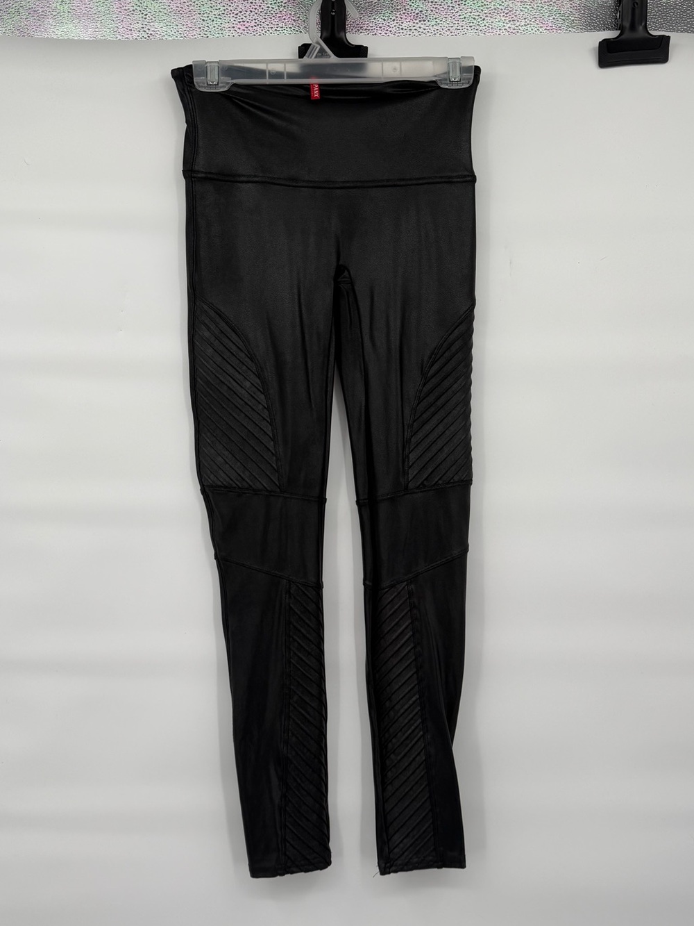 Spanx Moto Faux-Leather Leggings